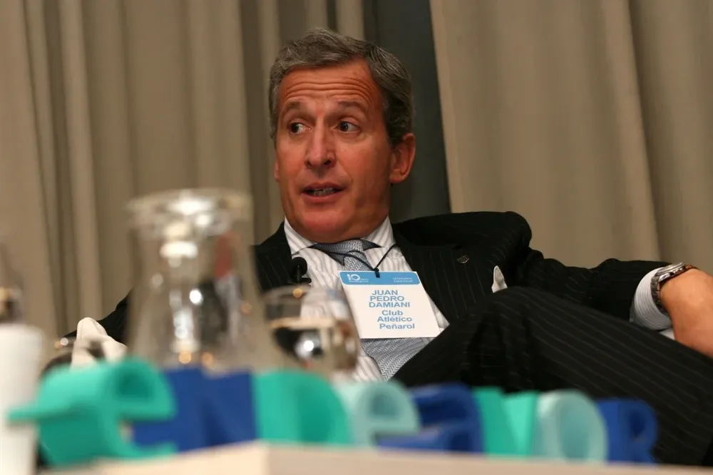 Juan Pedro Damiani, presidente de Peñarol