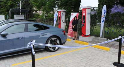 Se inauguró la primera estación de carga ultrarrápida para vehículos eléctricos en Uruguay