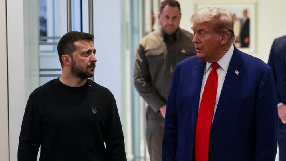 Zelensky y Trump protagonizaron un choque de declaraciones la semana pasada (foto de archivo).