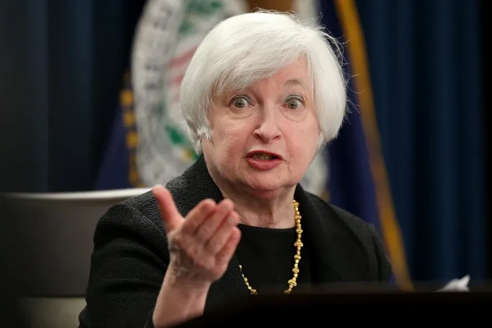 Janet Yellen, jefa de la Reserva Federal