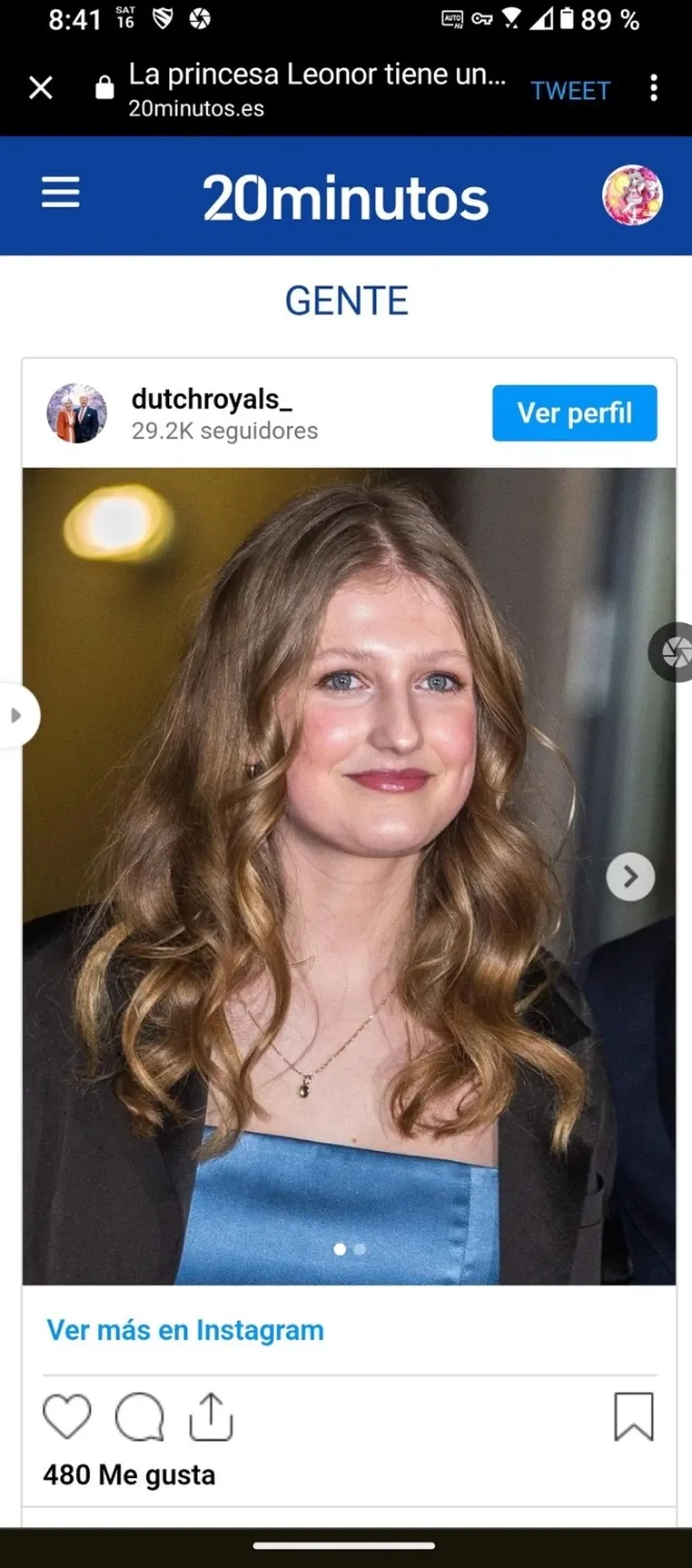 Emma van Vollenhoven, sobrina nieta de la reina Beatriz de Holanda.