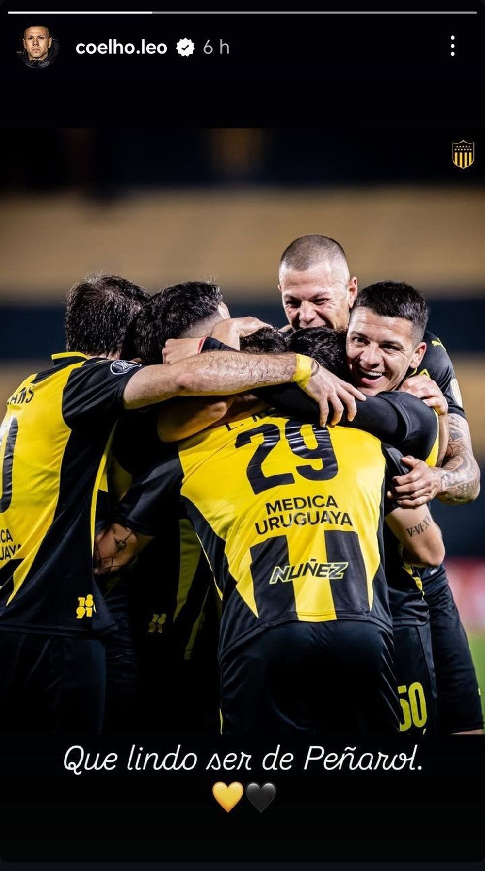 El picante posteo de Leo Coelho tras la eliminación de Nacional en la Copa Libertadores El picante posteo de Leo Coelho tras la eliminación de Nacional en la Copa Libertadores