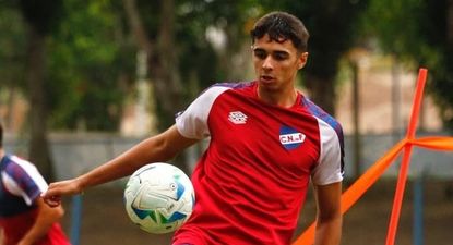 Nicolás Ramos en la pretemporada 2026 de Nacional