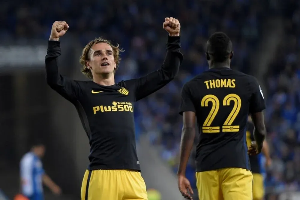 Antoine Griezmann, marcó el gol de la victoria de Atlético de Madrid ante Espanyol