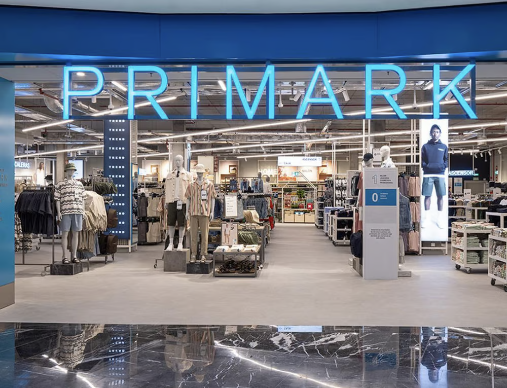 Una de las grandes tiendas de la cadena de indumentaria Primark