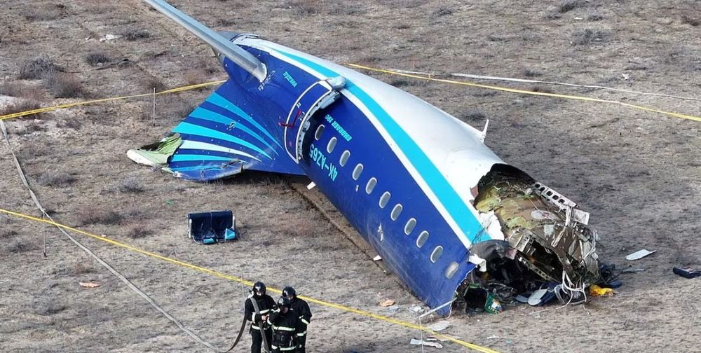 El avión de Azerbaiján Airlines