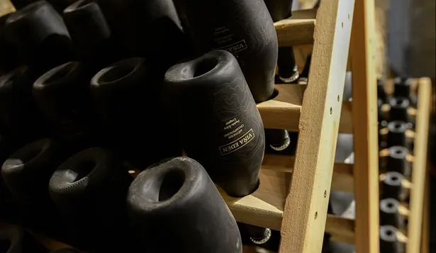 Espumoso de Viña Edén que se sirvió como bienvenida en el evento