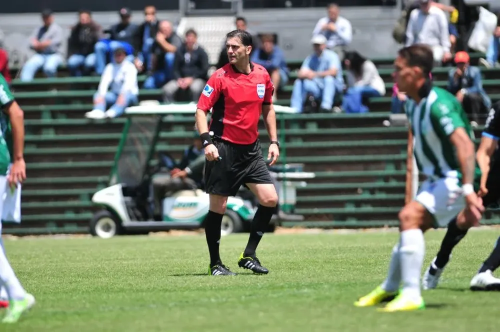 Darío Ubriaco en su último partido: Racing-Cerro