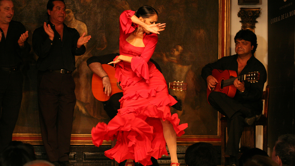 El tablao flamenco de El Corral de la Morería, en Madrid.