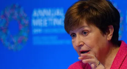 La directora gerente del Fondo Monetario Internacional (FMI), Kristalina Georgieva.