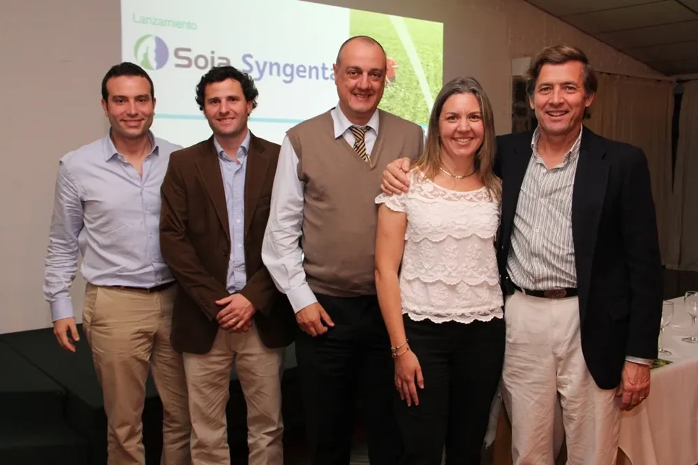 Integrantes de Syngenta y Maccio