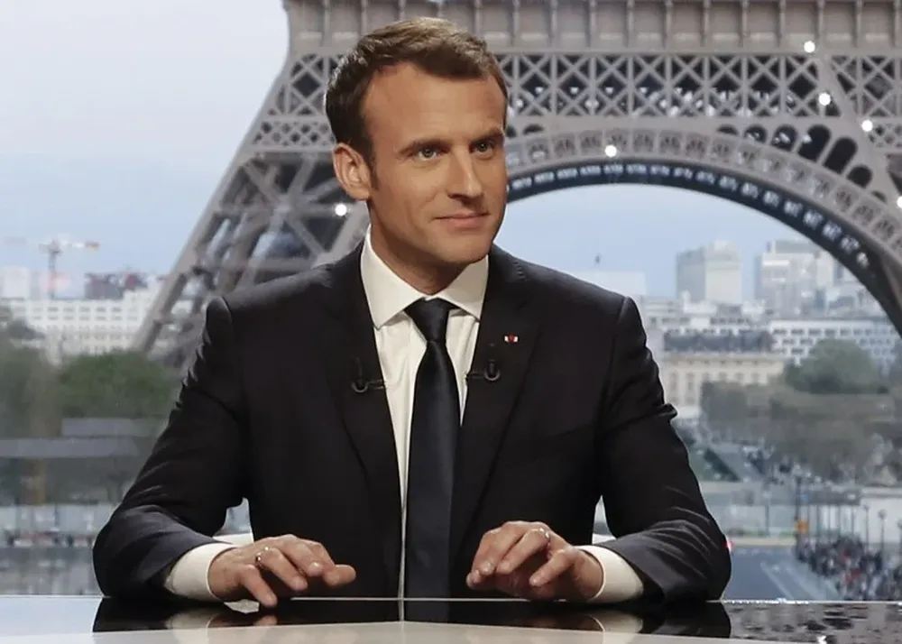 Emmanuel Macron, presidente de Francia.