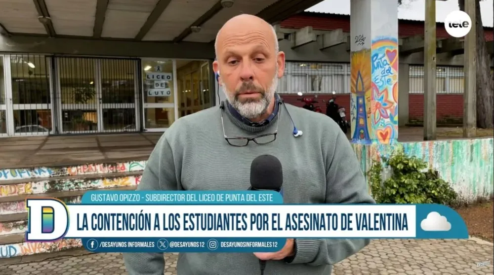 Gustavo Opizzo dio una entrevista para Canal 12, pero no pudo hacerlo para Canal 4.