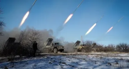 Rebeldes pro-Rusia en el territorio de Ucrania