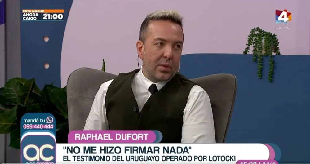 Raphael Dufort en Algo Contigo