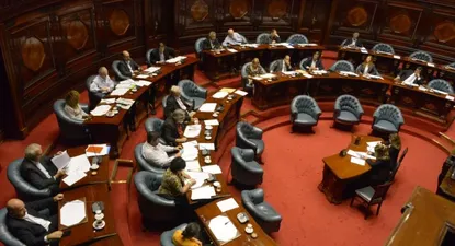 rendicion de cuentas ingresa al senado marcada por dos polemicos articulos