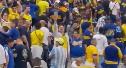 Hincha de Boca fue detenido por hacer el saludo nazi