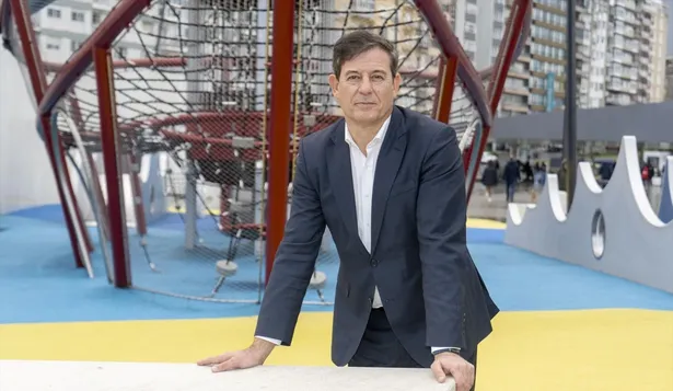 El candidato del PSdeG a la Presidencia de la Xunta, José Ramón Gómez Besteiro.