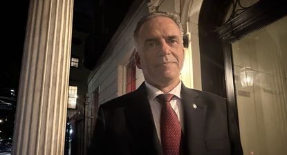 El presidente Yamandú Orsi en Nueva York.&nbsp;