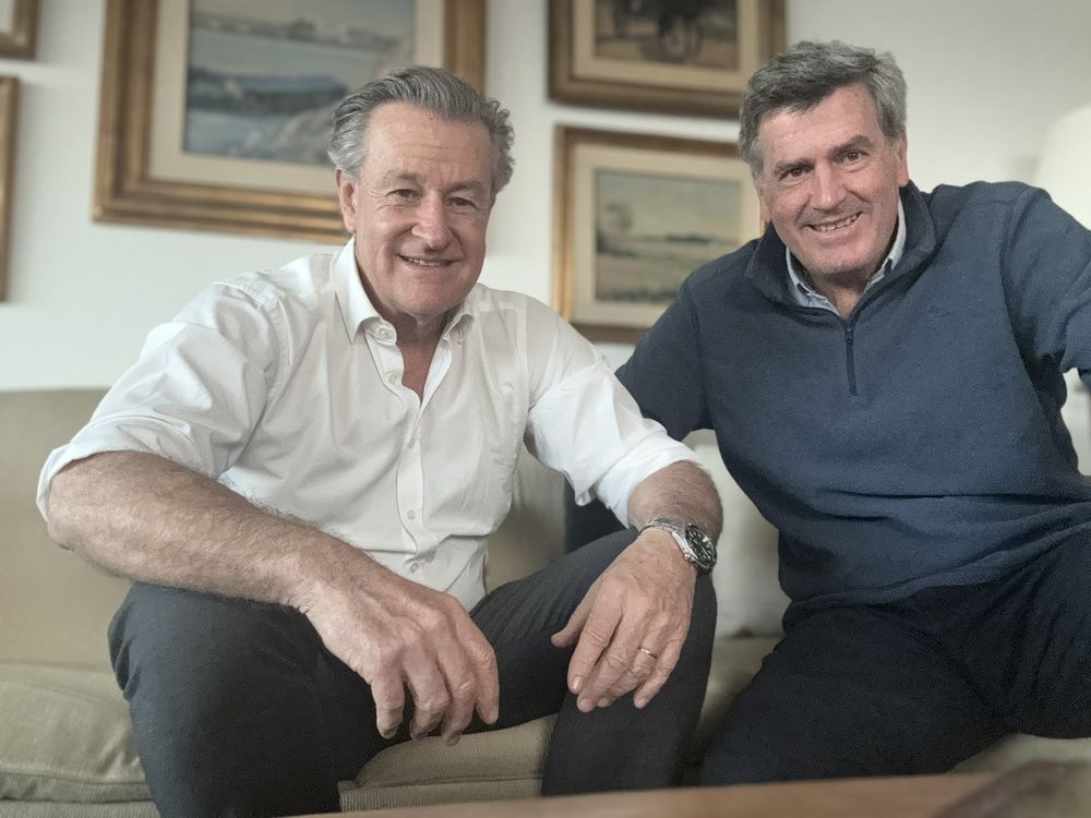 La reunión entre Gurméndez y Bordaberry. Twitter de Gurméndez