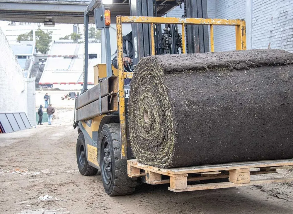 Obras en el Estadio Centenario para las finales de la Copa Sudamericana y Copa Libertadores 2021