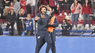 El hincha de Nacional que invadió la cancha