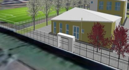 La futura escuela en Las Acacias