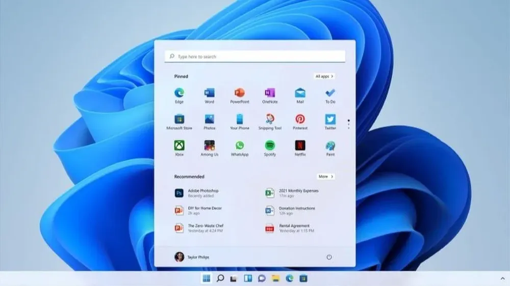 El diseño del nuevo Windows 11