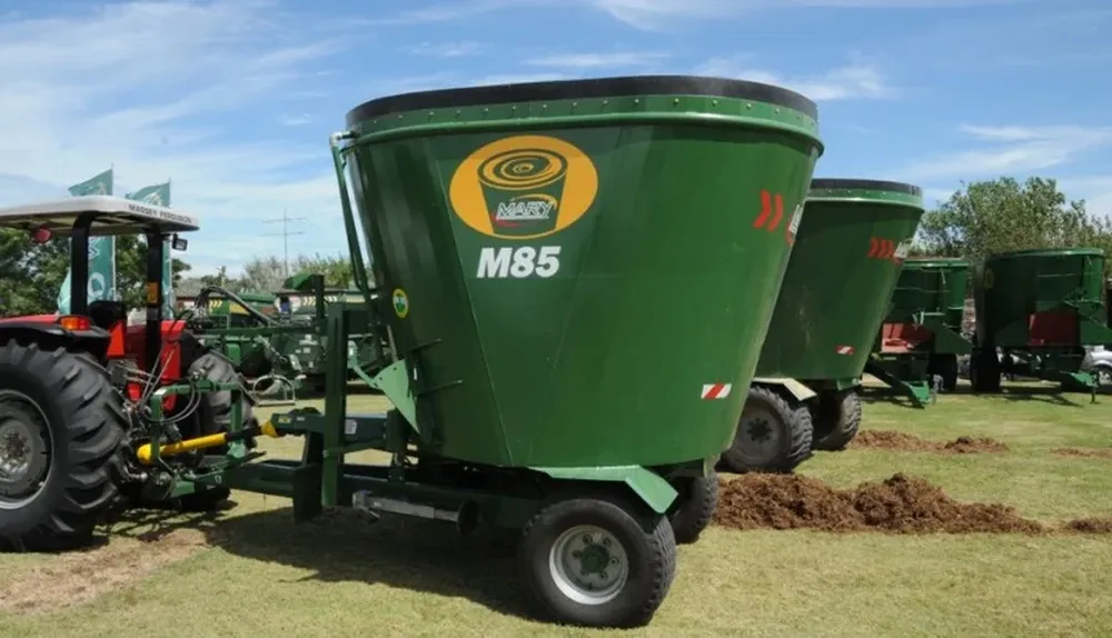 Uno de los equipos negociados a colonos paraguayos