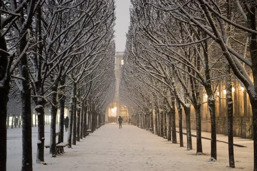 Los jardines del Palacio Real, en París