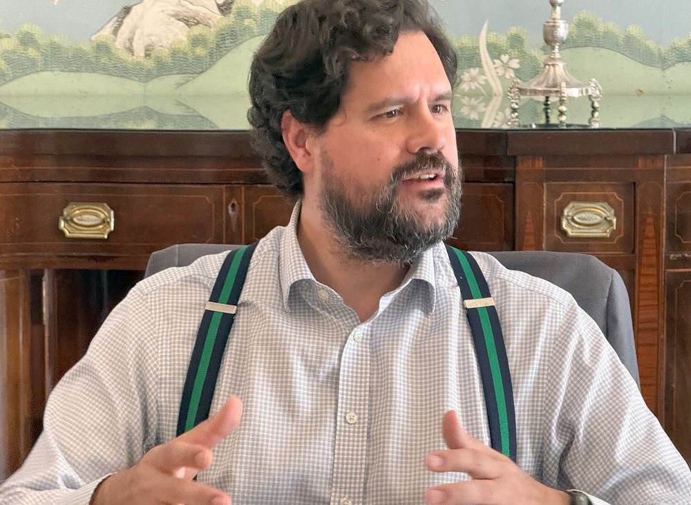 Chris Andino, encargado de negocios de la embajada norteamericana en Montevideo