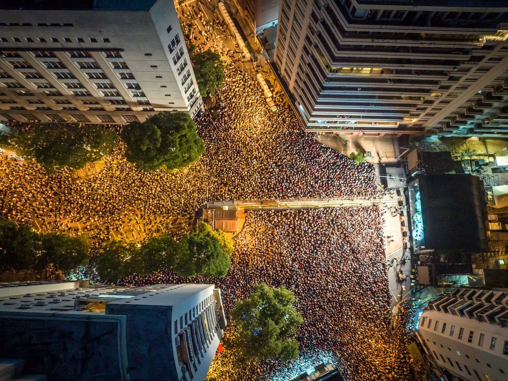 Celebración de los 300 años de Montevideo. Escenario Libertador.
