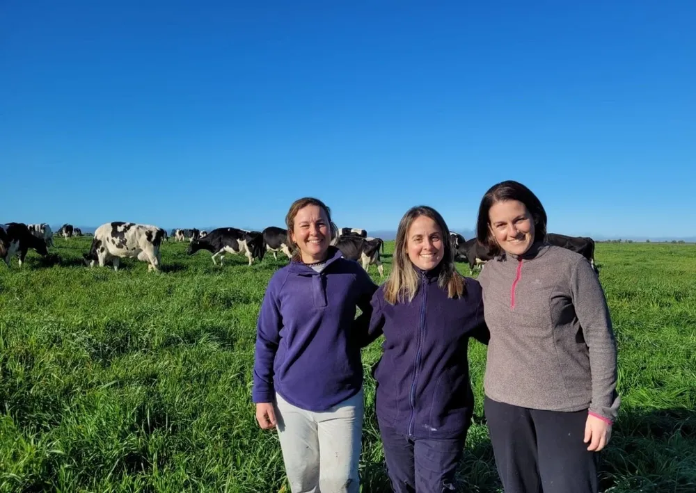 Jimena, Mariángeles y Mariana.