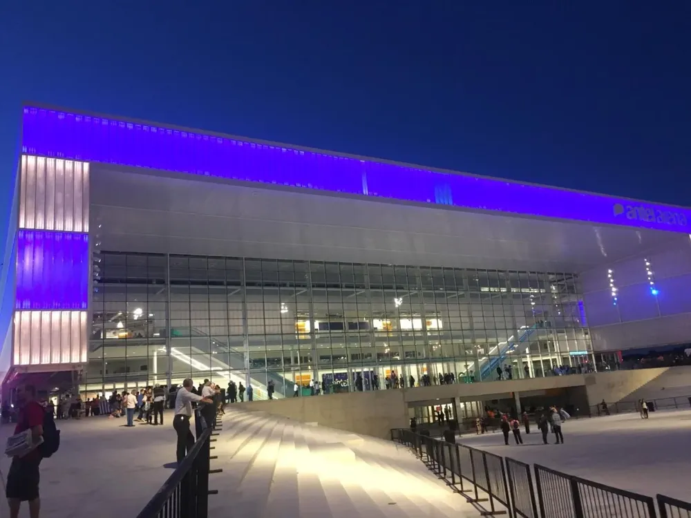 El Antel Arena fue inaugurado en noviembre de 2018
