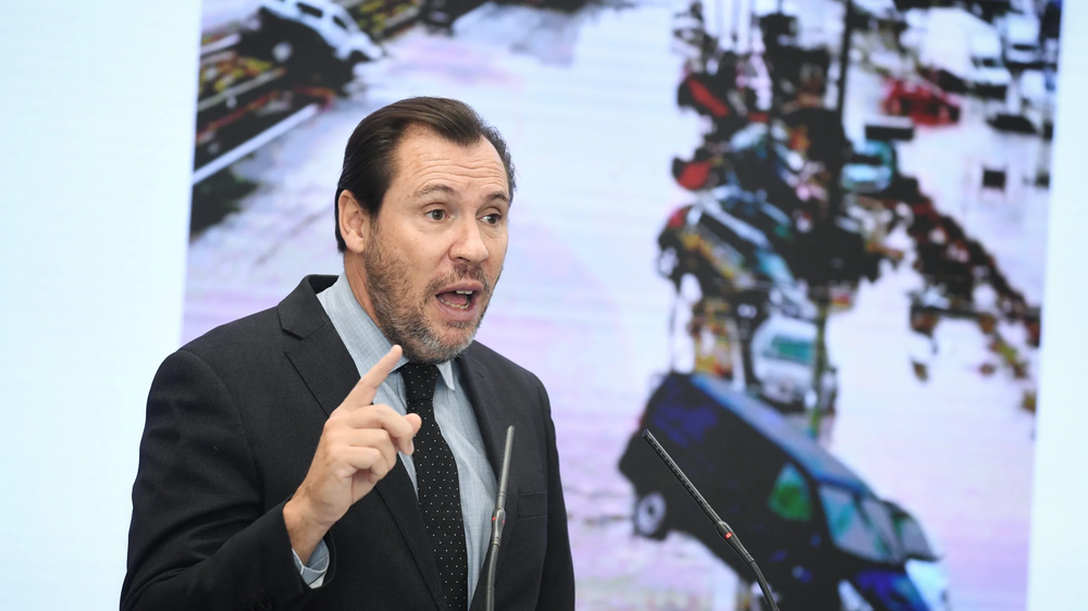 El ministro de Transportes, Óscar Puente