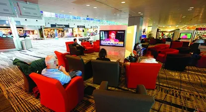 Instalaciones del aeropuerto Changi de Singapur