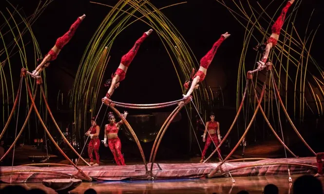 El equipo de Amaluna está compuesto por 110 personas, entre artistas y técnicos