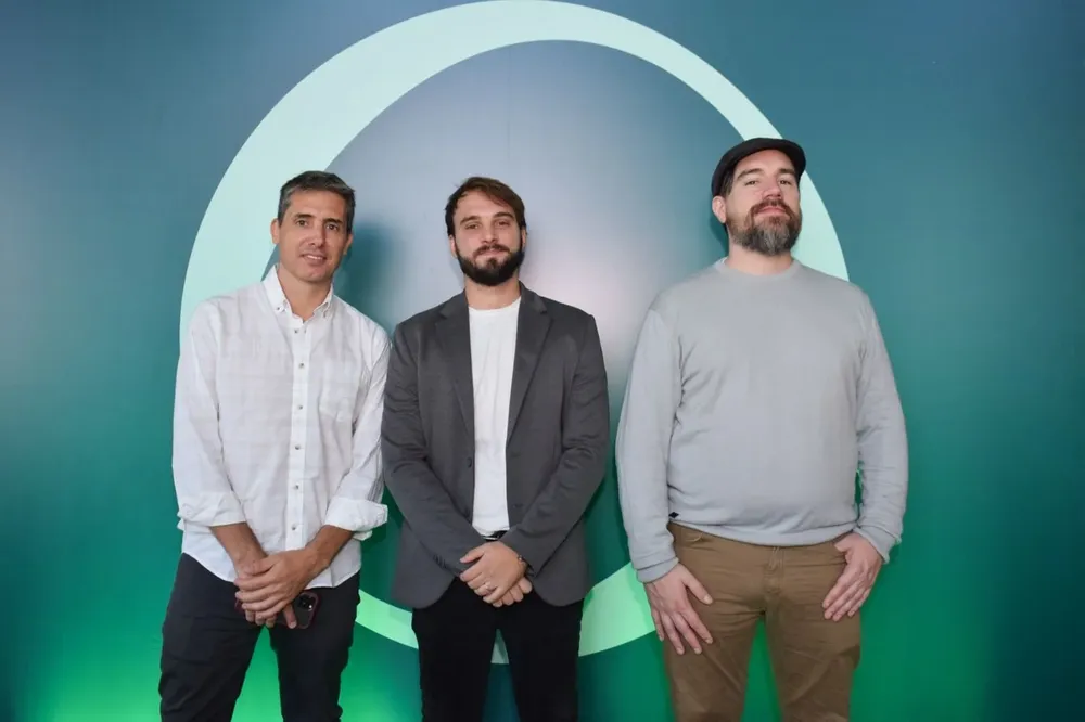 Alejandro Llado, Augusto Salvatto y Gastón Serralta