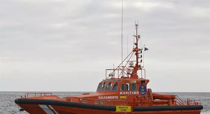 Una flota de Salvamento Marítino.