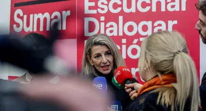 La vicepresidenta segunda y ministra de Trabajo y Economía Social y líder de Sumar, Yolanda Díaz.