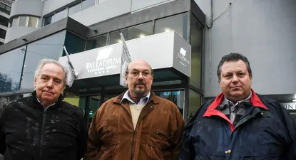 Carlos Fraschini, Guillermo Cabrera y Sergio Lamorte.