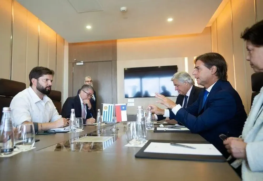 Reunión entre los presidentes