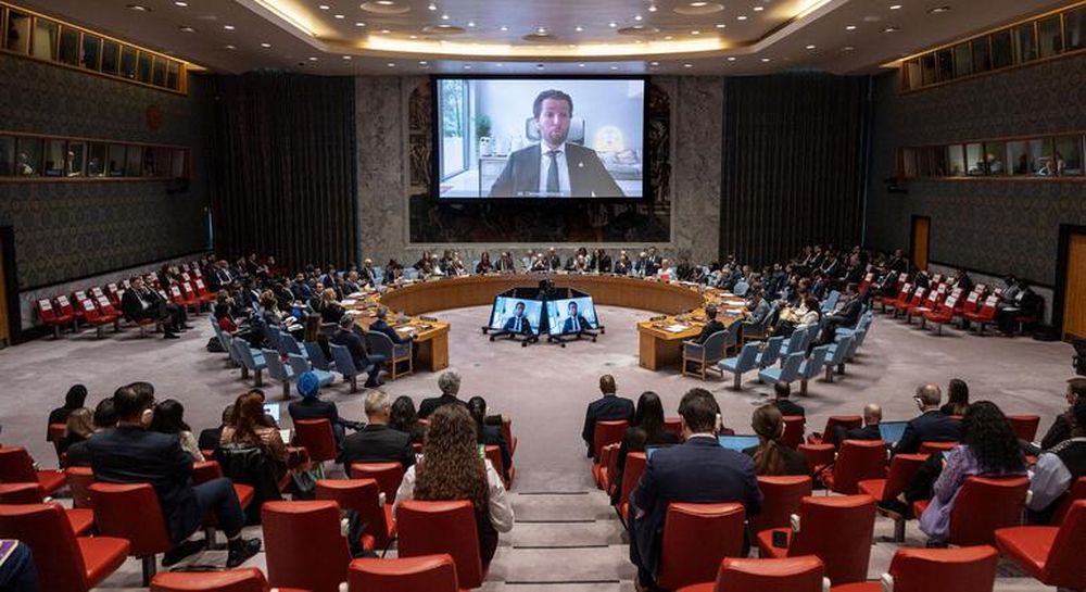 El recinto de la ONU,. semivacío en la mayoría de los encuentros.