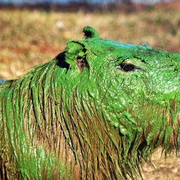 preocupacion en entre rios por la aparicion de carpinchos verdes: la razon de su extrano color