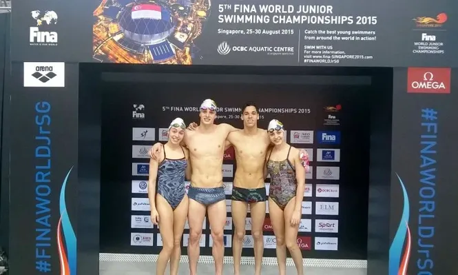 Selección uruguaya juvenil de natación