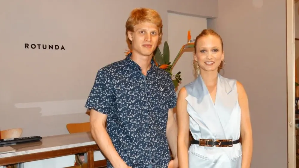 Kevin Jakter y Sofía Domínguez