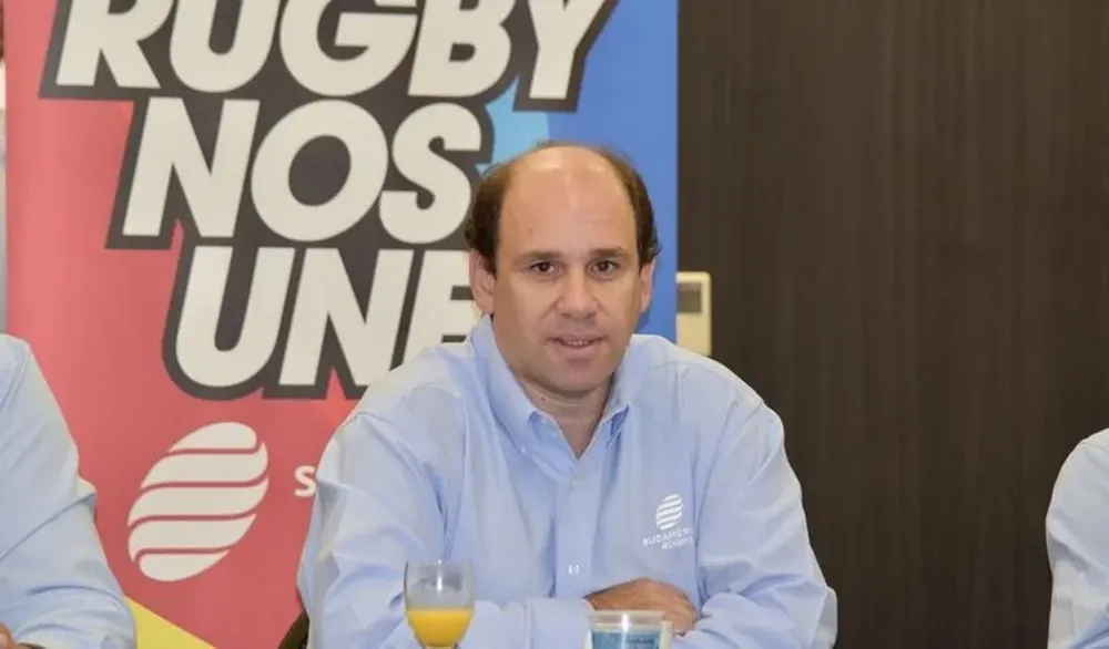 Sebastián Piñeyrúa, presidente de Sudamérica Rugby