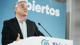El presidente del PP vasco, Javier de Andrés.