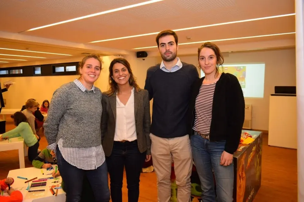 Elisa Escofet, Amorina Baggi, Juan Manuel Parodi y Agustina Benvenuto