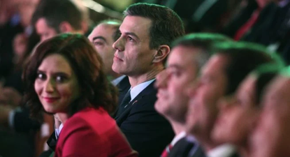 Pedro Sánchez e Isabel Díaz Ayuso